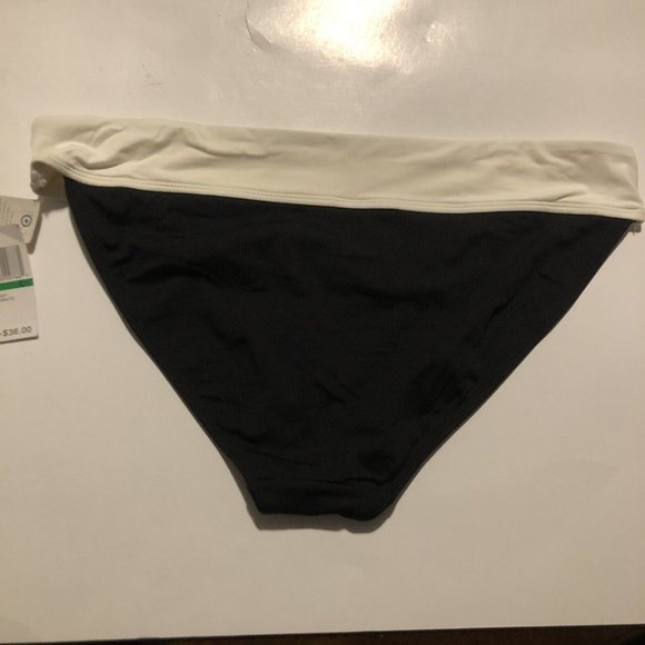 Yarn & Sea black white swim bottom size large L new - Picture 7 of 8